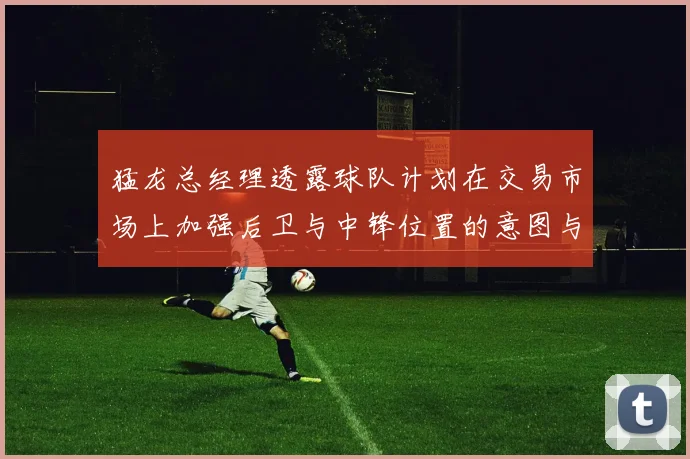 猛龙总经理透露球队计划在交易市场上加强后卫与中锋位置的意图与目标